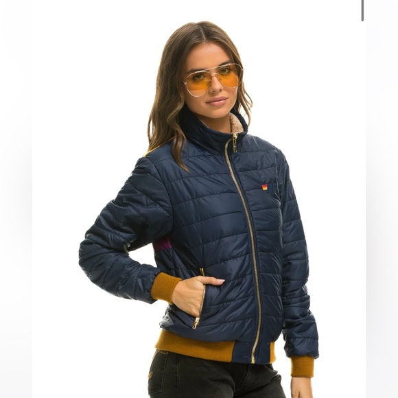 Aviator Nation - Sunburst Jacket - Black - Small - Picture 5 of 5